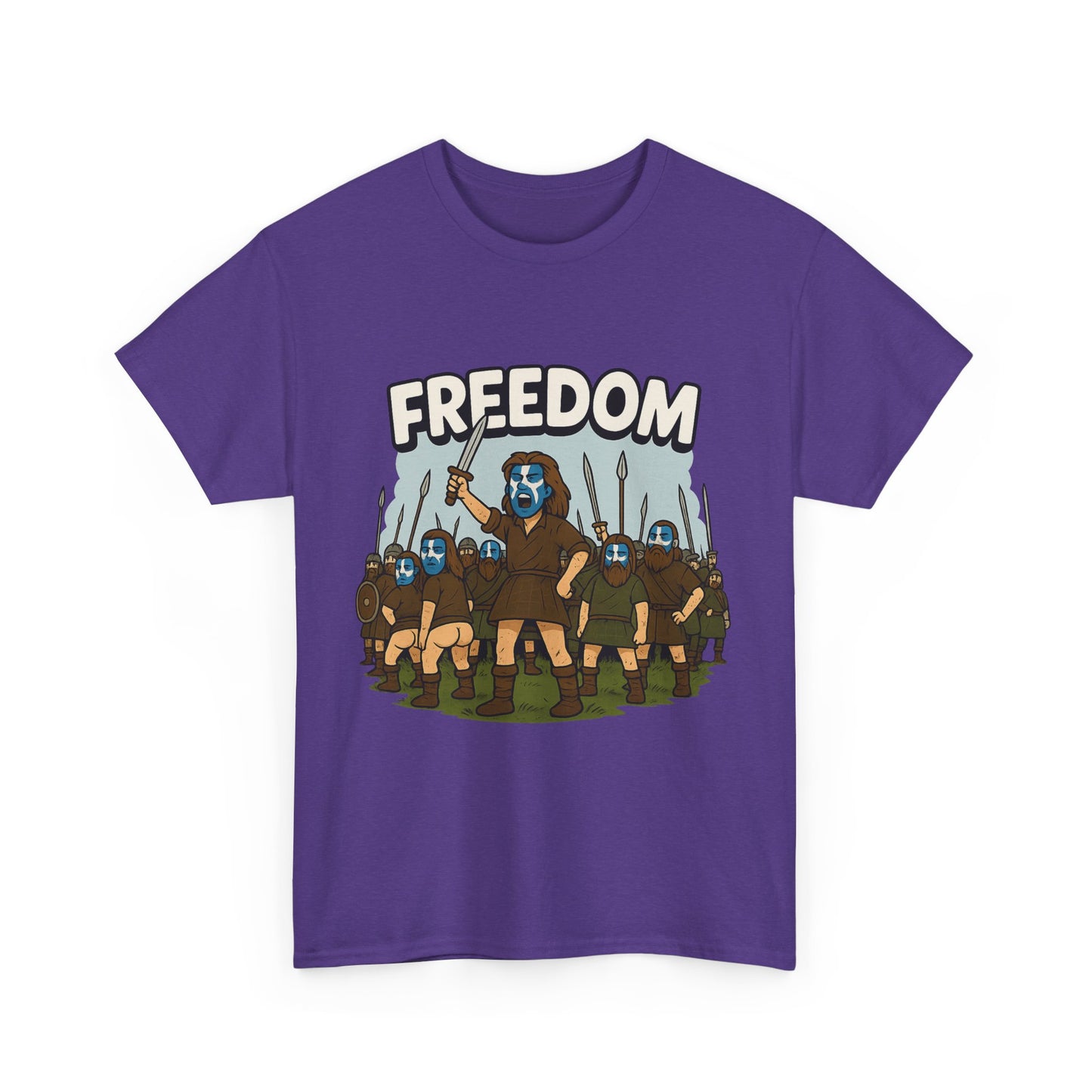 Scottish "Braveheart" slogan themed T-Shirt, Various colors & sizes available