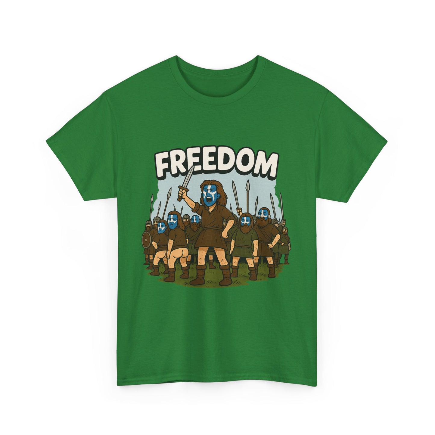 Scottish "Braveheart" slogan themed T-Shirt, Various colors & sizes available
