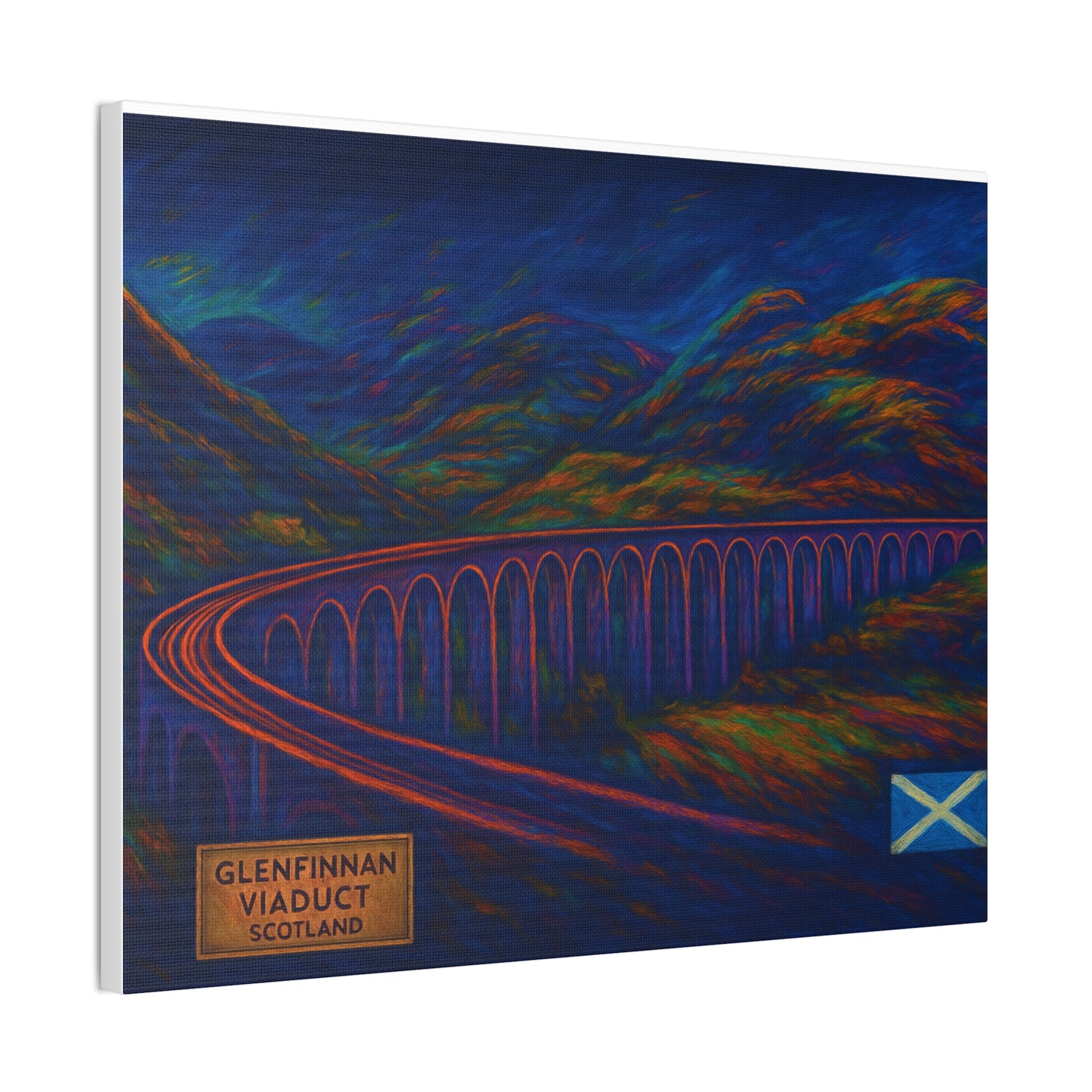 Canvas Wall Art - Glenfinnan Viaduct