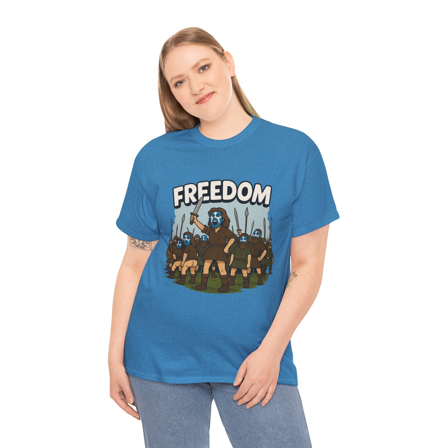 Scottish "Braveheart" slogan themed T-Shirt, Various colors & sizes available