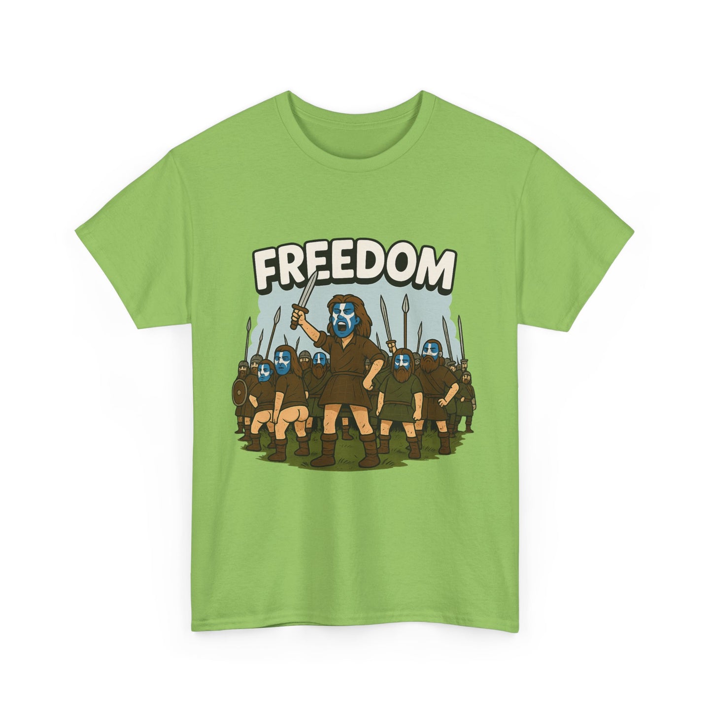 Scottish "Braveheart" slogan themed T-Shirt, Various colors & sizes available