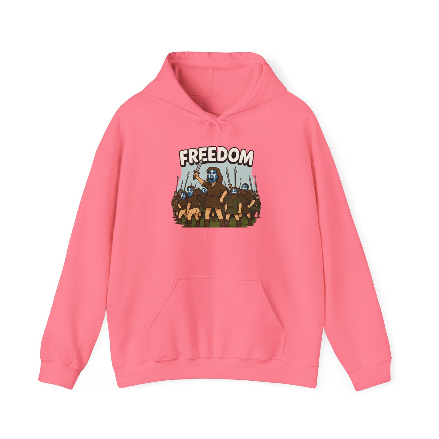 "Braveheart" Scottish slogan Hoodie, Various colors & sizes available