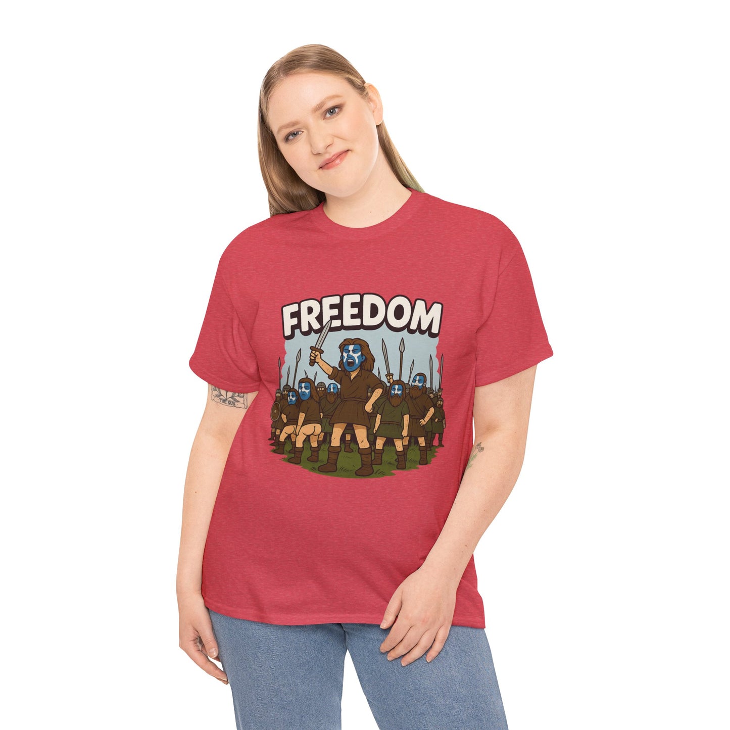 Scottish "Braveheart" slogan themed T-Shirt, Various colors & sizes available