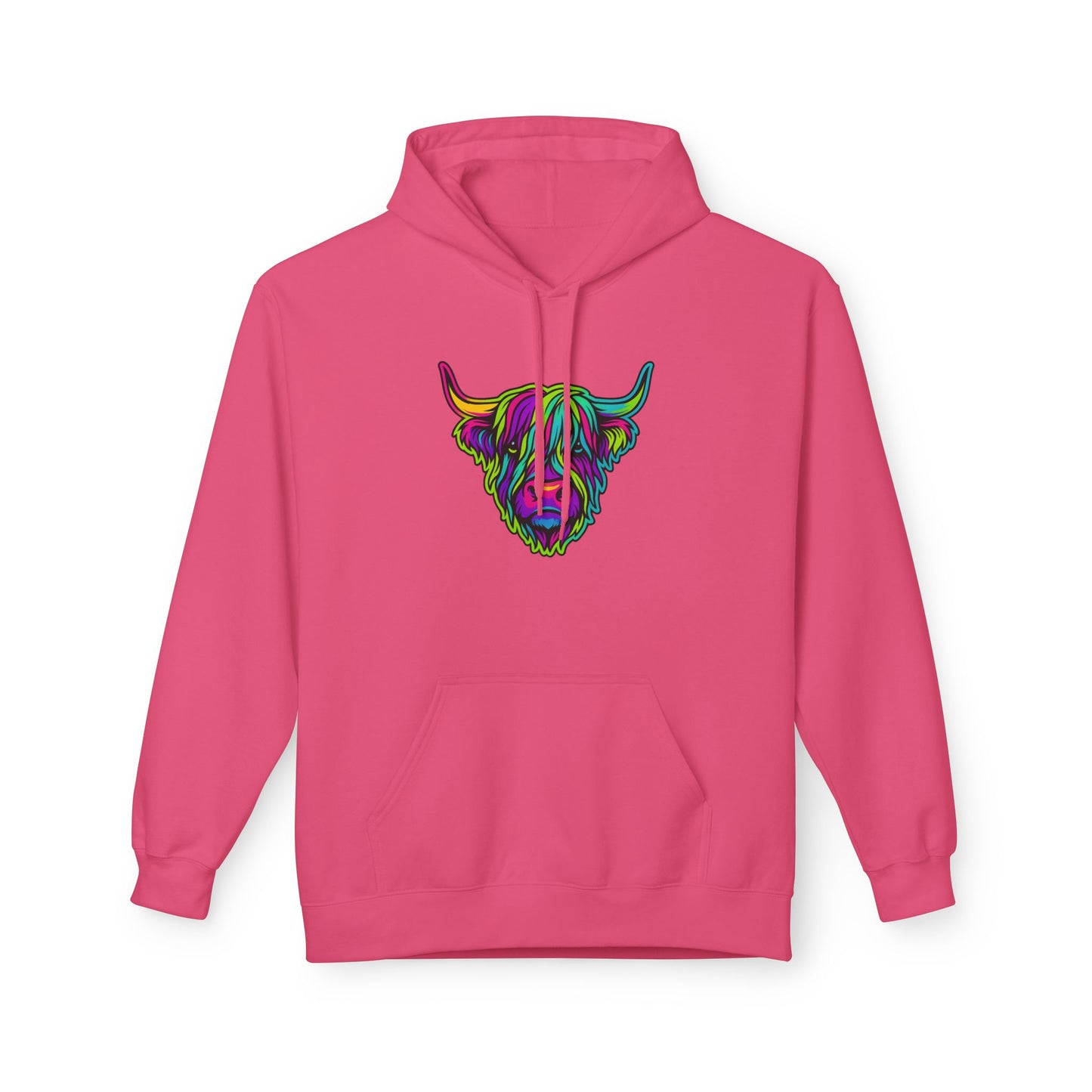 "The hairy coo" Hoodie, Various colors & sizes available