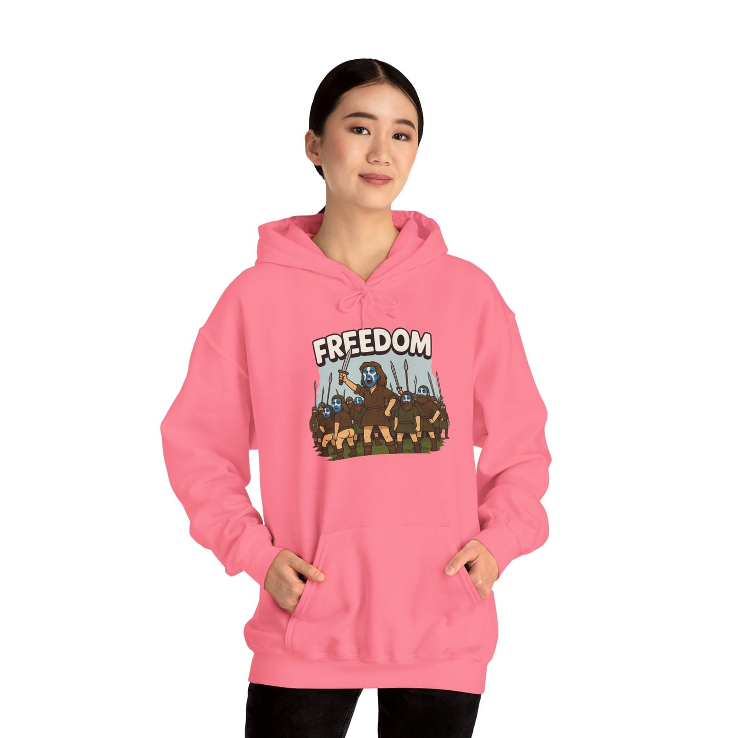 "Braveheart" Scottish slogan Hoodie, Various colors & sizes available