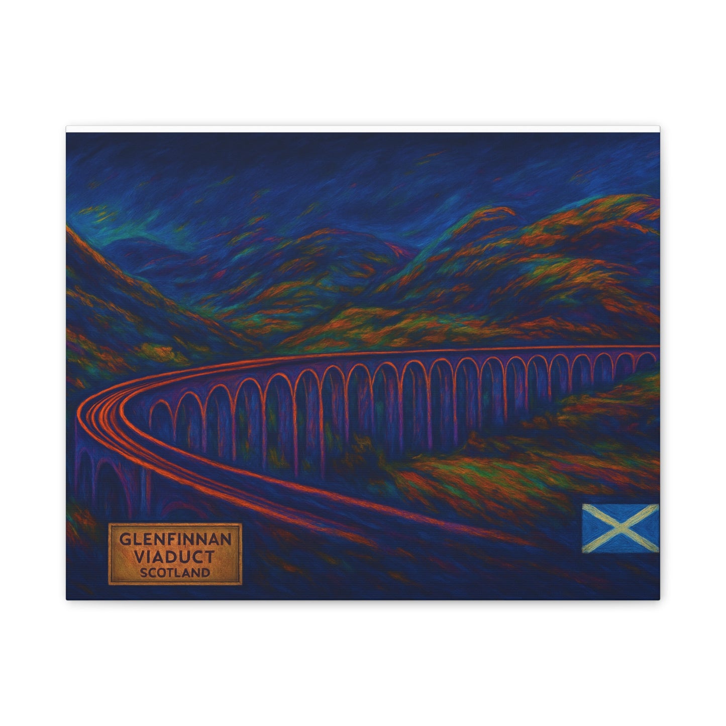 Canvas Wall Art - Glenfinnan Viaduct
