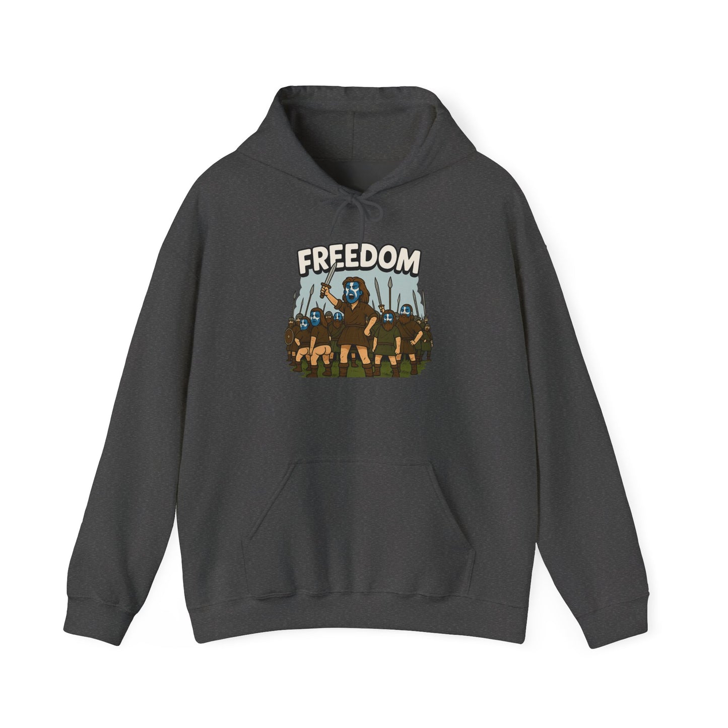 "Braveheart" Scottish slogan Hoodie, Various colors & sizes available