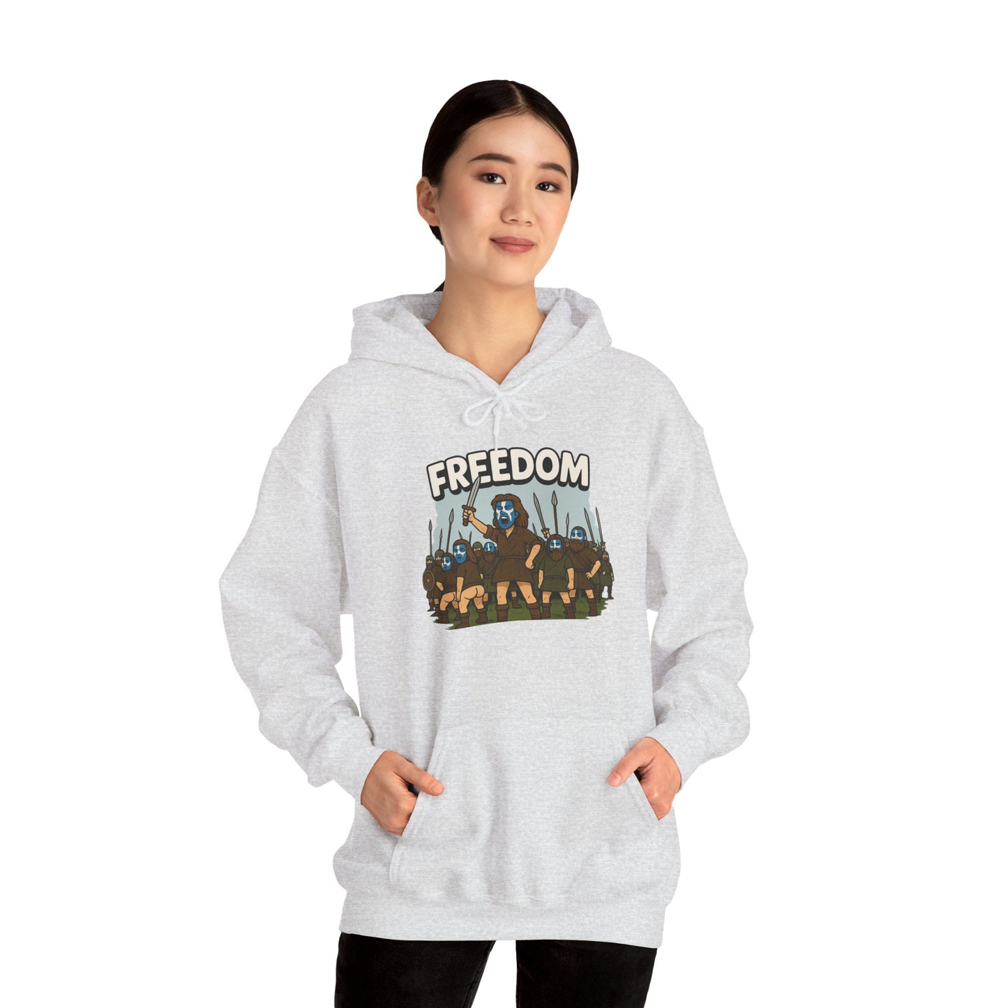 "Braveheart" Scottish slogan Hoodie, Various colors & sizes available