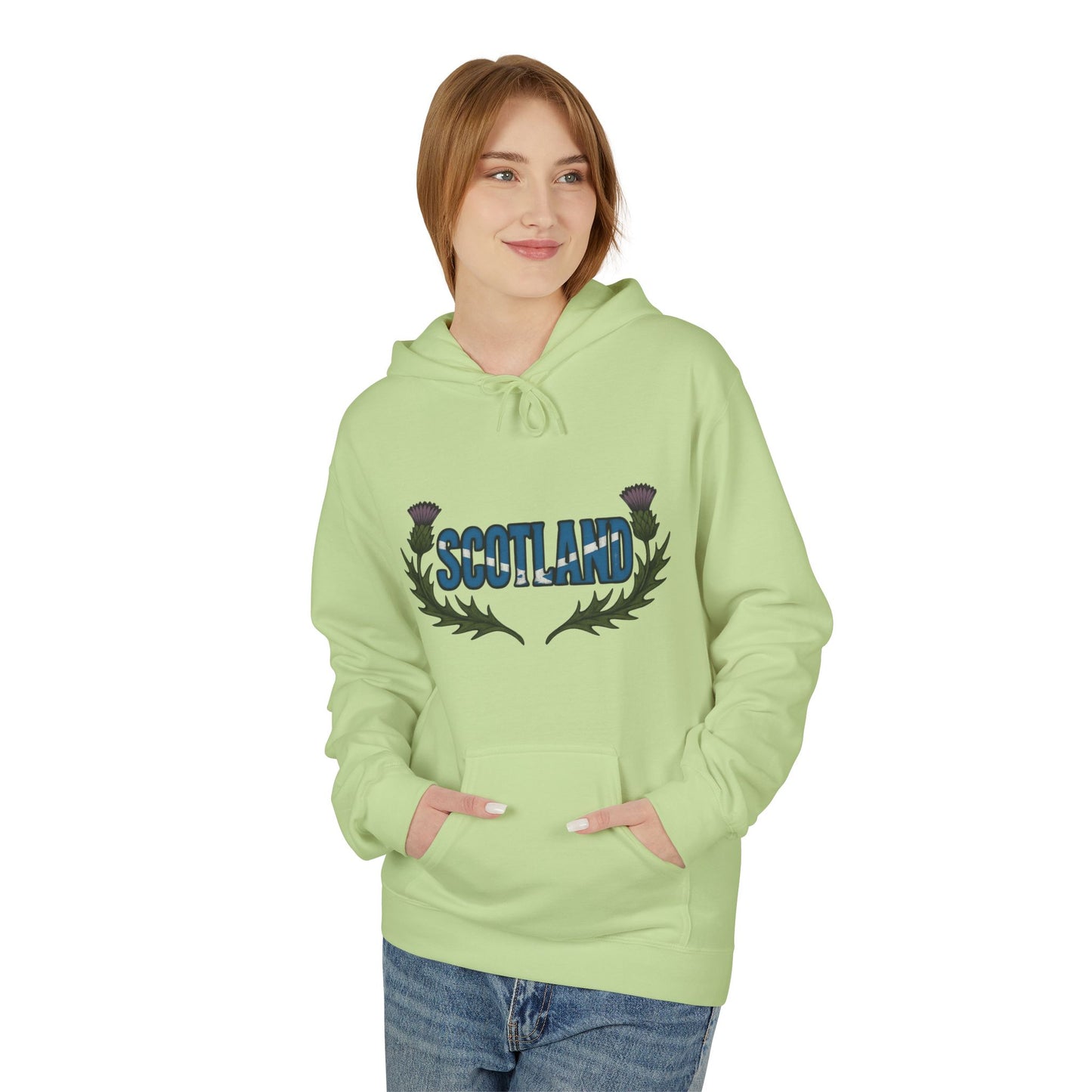 Scottish-inspired Logo hoodie, Various colors & sizes available