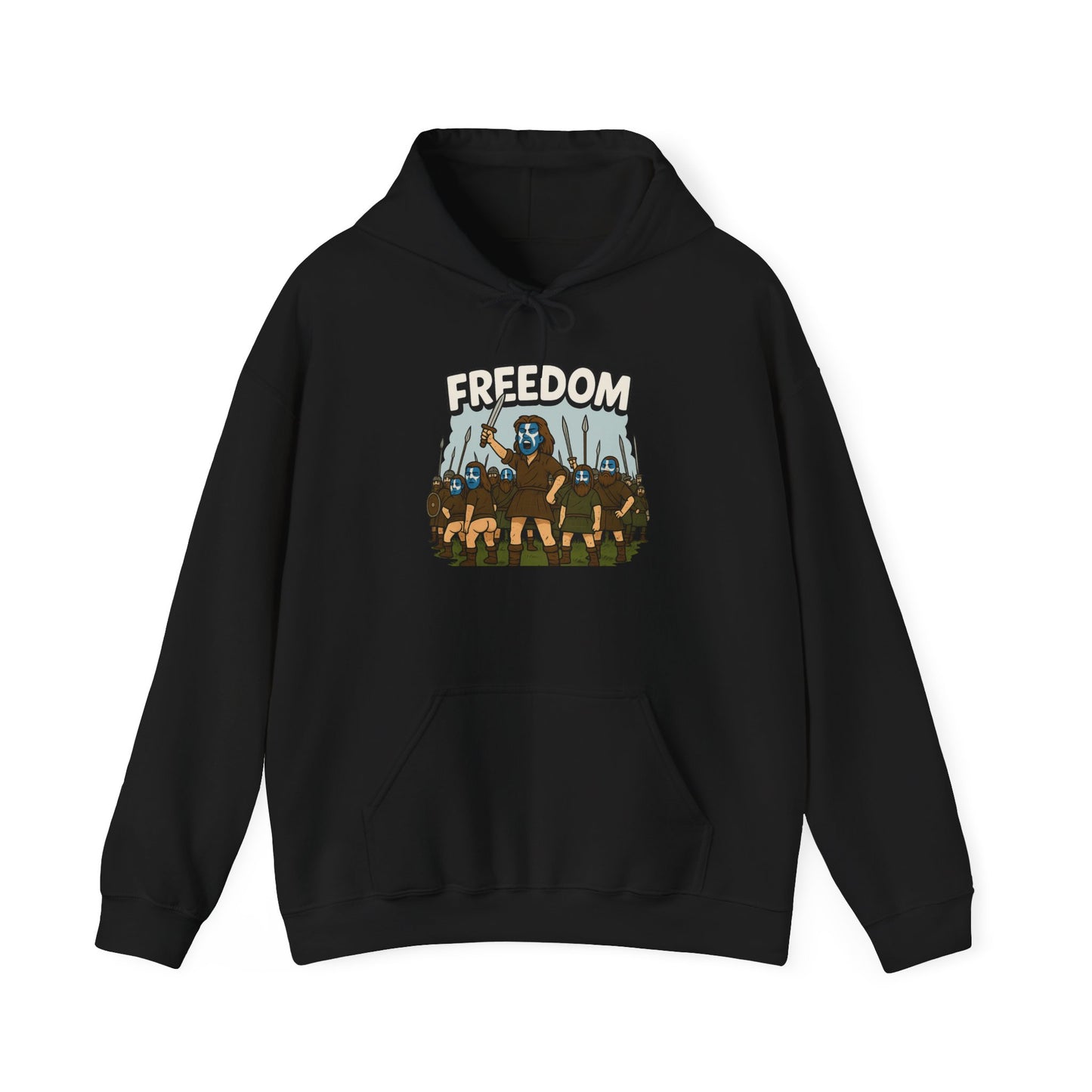 "Braveheart" Scottish slogan Hoodie, Various colors & sizes available