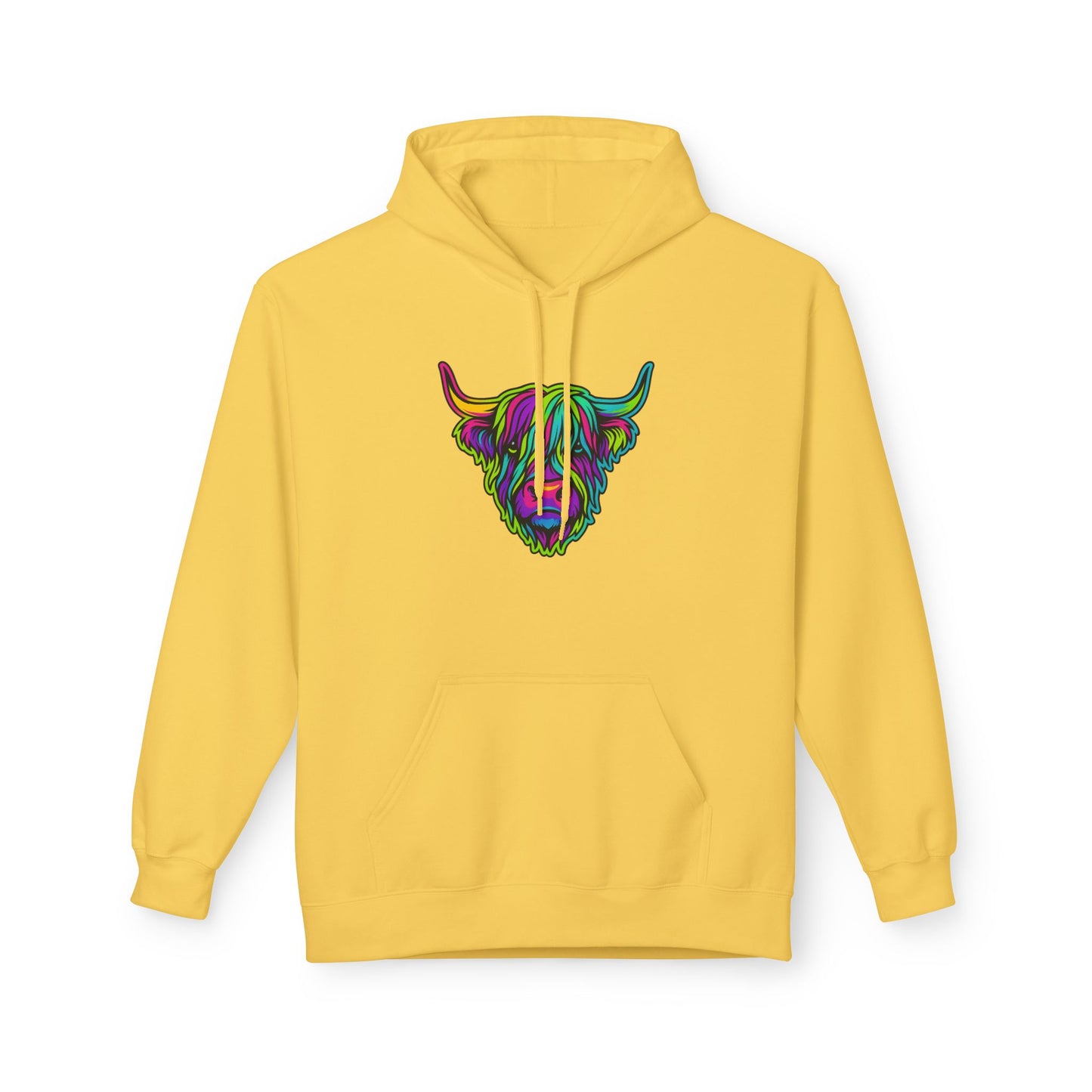 "The hairy coo" Hoodie, Various colors & sizes available