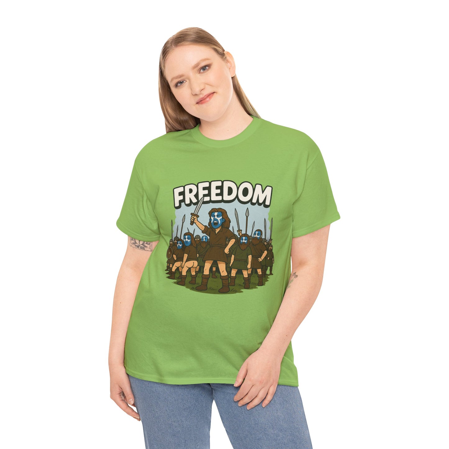 Scottish "Braveheart" slogan themed T-Shirt, Various colors & sizes available