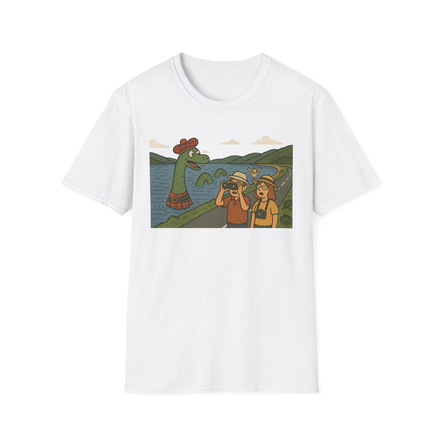 Scottish Heritage "Loch Ness Monster" T-Shirt, Various Colors & sizes available
