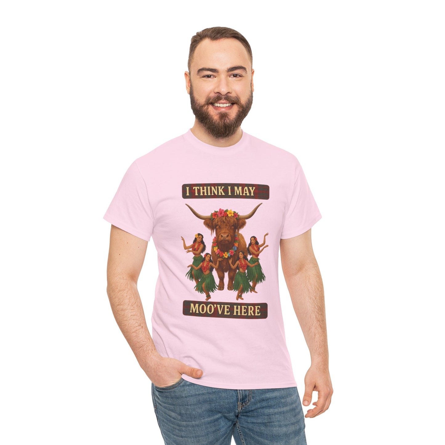 "I Think I may Moo've here", Slogan T-Shirt, Various Colours & sizes