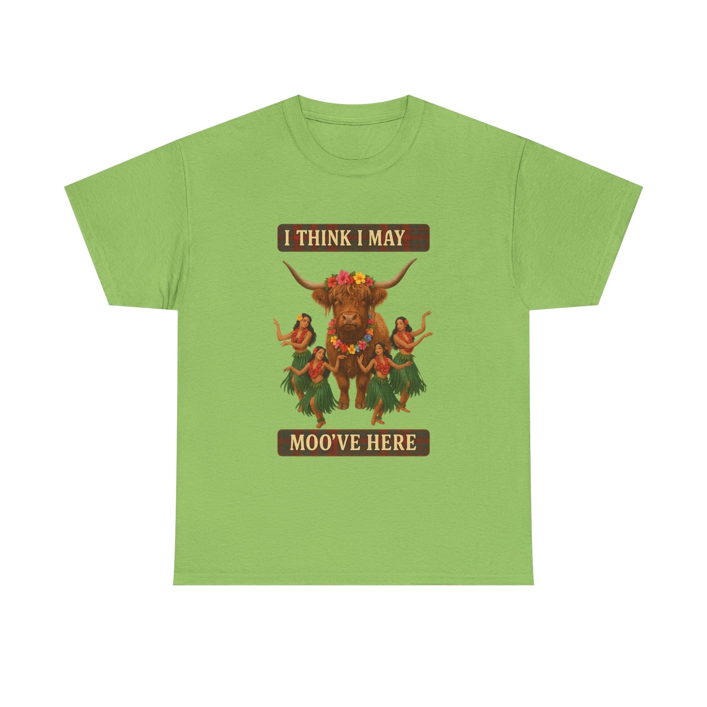 "I Think I may Moo've here", Slogan T-Shirt, Various Colours & sizes