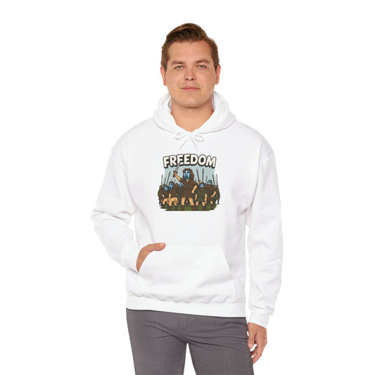 "Braveheart" Scottish slogan Hoodie, Various colors & sizes available