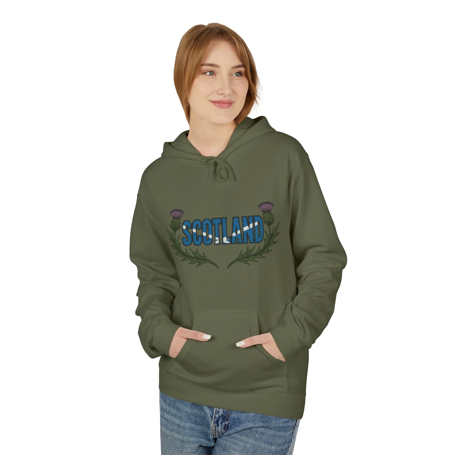Scottish-inspired Logo hoodie, Various colors & sizes available