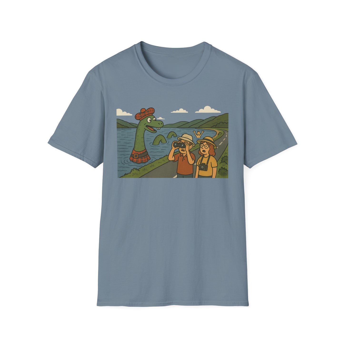 Scottish Heritage "Loch Ness Monster" T-Shirt, Various Colors & sizes available